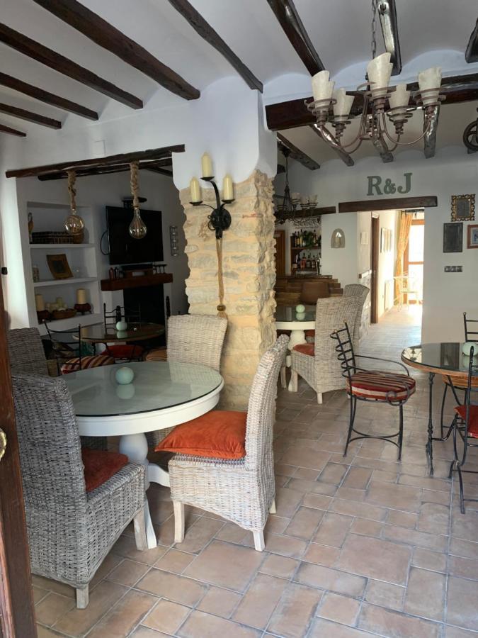 Casa Blanca Acomodação com café da manhã Castell De Castells Exterior foto