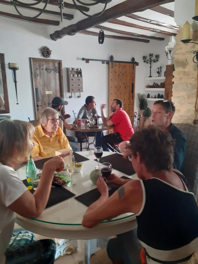 Casa Blanca Acomodação com café da manhã Castell De Castells Exterior foto
